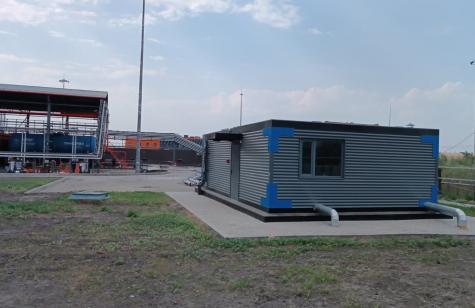 Очистное сооружение ливневых стоков - "СВИРЬ-12БМ" и установка обезжелезивания питьевой воды "САНФЕР"